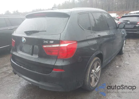 2013 BMW X3 xDrive28I из США, поврежденный, VIN 5UXWX9C55D0A11861